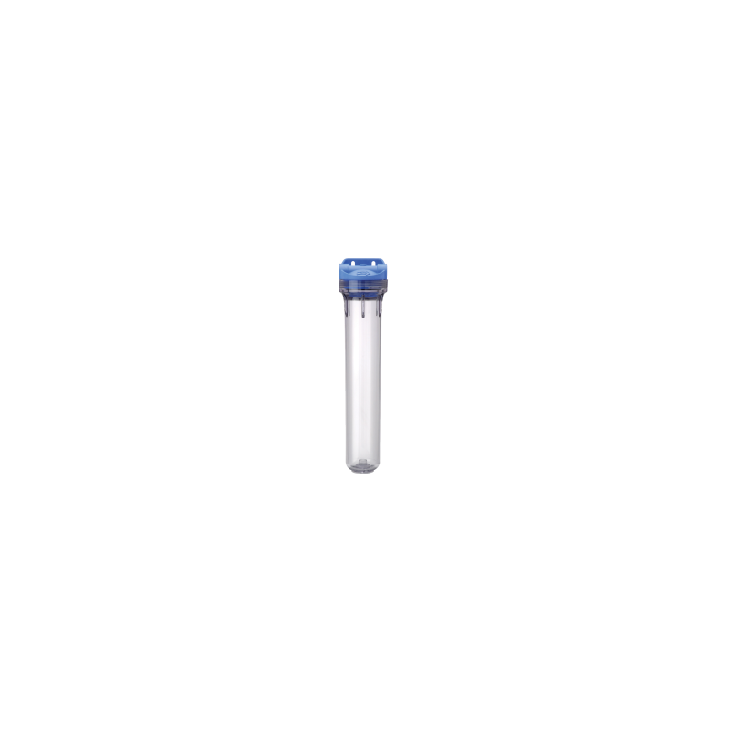 Portafiltro 20" E/S 3/4" C/PR Azul/Claro - 150568