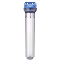Portafiltro 20" E/S 3/4" C/PR Azul/Claro - 150568