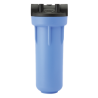 Portafiltro 10" E/S 3/4" S/PR Negro/Azul - 150546