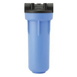 Portafiltro 10" E/S 3/4" S/PR Negro/Azul - 150546