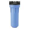 Portafiltro 10" E/S 3/4" S/PR Negro/Azul - 150546