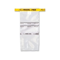 Bolsa Whirl-Pak con Tira de Escritura de 4 oz. (118 ml)  - Cinta Amarilla - B01062WA