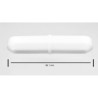 Scienceware Barra para Agitador Magnético 1-1/2" x 5/16" (3.81 x .79 cm) - NASCO - SB07309WA