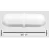 Scienceware Barra para Agitador Magnético  1" x 5/16" (2.54 x .79 cm) - NASCO - SB07308WA