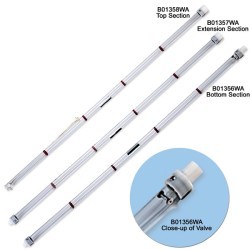 Sección Inferior con Válvula - 5 ft. (1.53 m) - NASCO - B01356WA